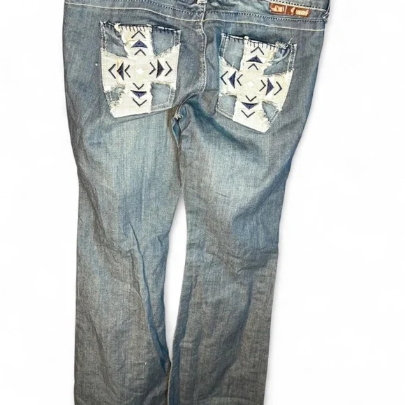 Classic Blue Flare Jeans - Picture 3 of 7